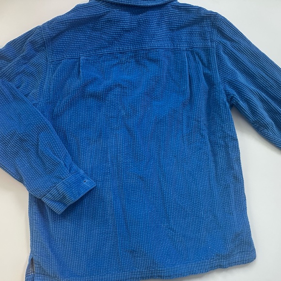 L.L. Bean Vibrant Blue Corduroy Shirt Jacket - Picture 4 of 4